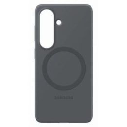 Samsung Galaxy S26 silikoninis magnetinis dėklas, juodas