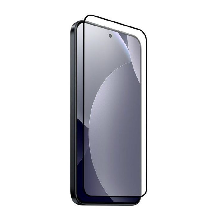 Apsauginis stiklas Xiaomi Redmi Note 15 Pro, juodas rėmelis