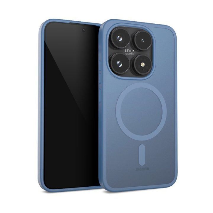 Dėklas Xiaomi 17 Crong Hybrid Matte Magnetic, mėlynas