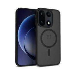 Crong Hybrid Matte Magnetic dėklas OnePlus 15, juodas