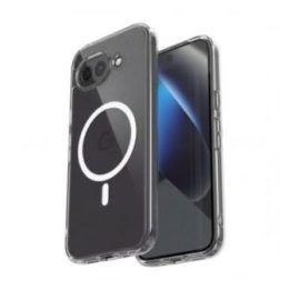 Permatomas dėklas Google Pixel 10a Crong Hybrid Clear Magnetic