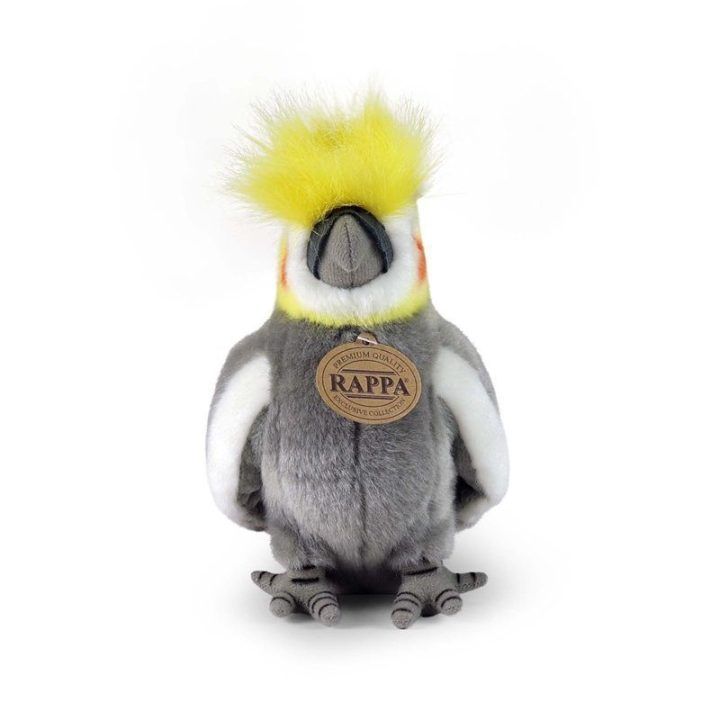 Minkštas žaislas papūga Rappa, 18 cm, ekologiškas