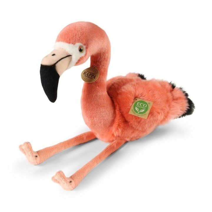 Pliušinis flamingas Rappa, 36 cm, Eco-Friendly