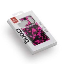 Dėklas iPhone 17 Crong Deluxe MAG Cover, rožinis Tortoise