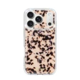 Dėklas iPhone 17 Pro Crong Deluxe MAG Cover Blonde Tortoise
