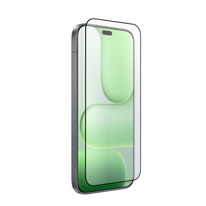 Apsauginis stiklas Honor 600 Lite 5G, juodas rėmelis
