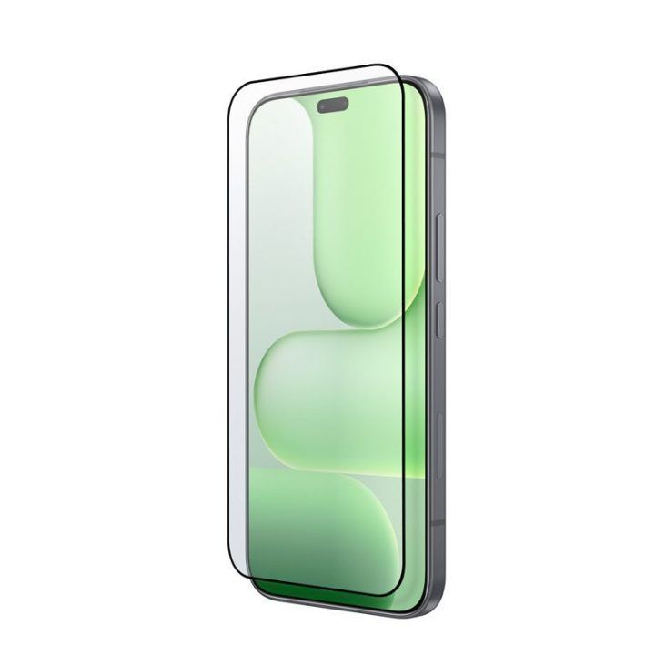 Apsauginis stiklas Honor 600 Lite 5G, juodas rėmelis