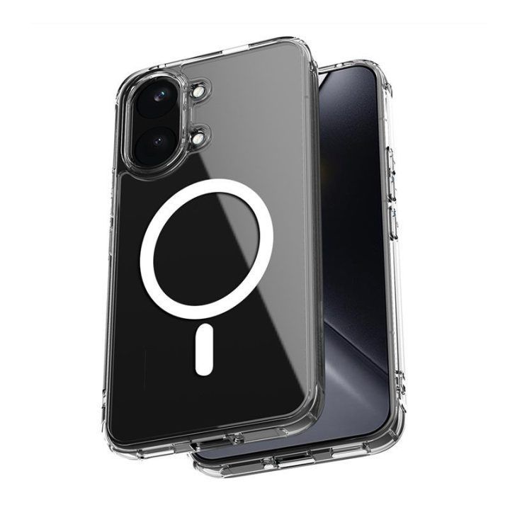 Permatomas MagSafe dėklas Xiaomi POCO X8 Pro Max 5G, Crong
