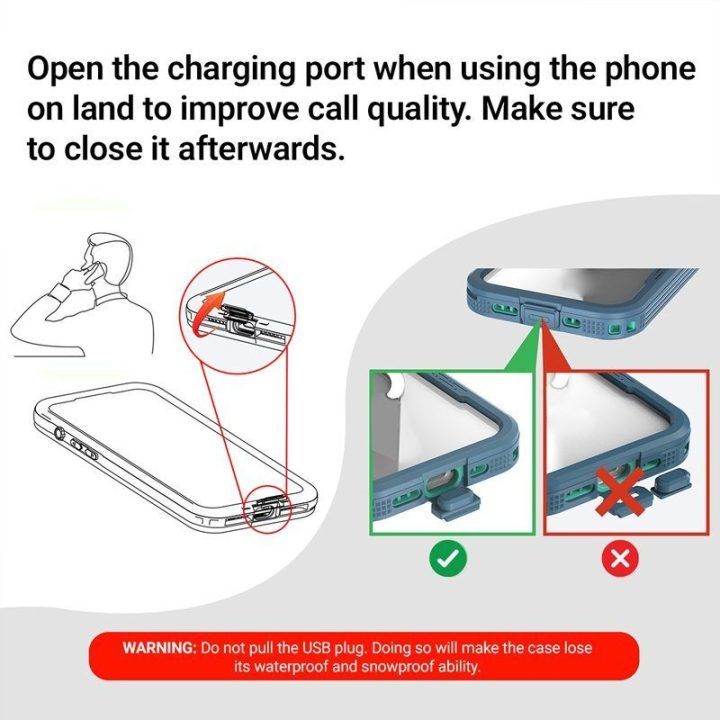 Crong Seal Cover vandeniui atsparus dėklas iPhone 17, juodas