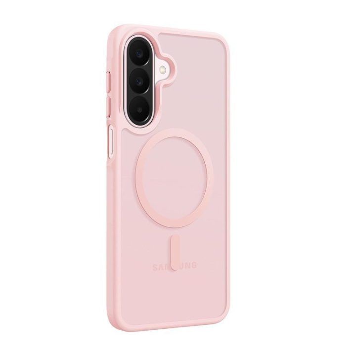 Rožinis dėklas Samsung Galaxy A27 5G Crong Hybrid Matte Magnetic