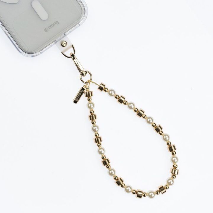 Crong Phone Charm Modern Pearls telefono dirželis su perlais