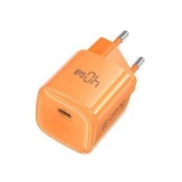 Crong NEO GaN įkroviklis USB-C 40 W, oranžinis