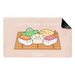 Pusheen PU odos stalo kilimėlis XXL, 60 × 35 cm