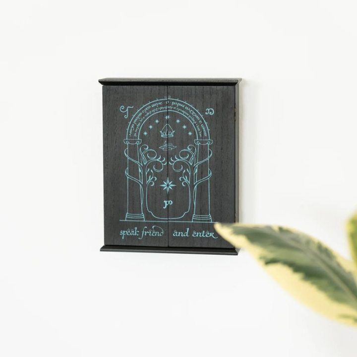 Durin vartų raktų spintelė „The Lord of the Rings“, 21 × 26 × 6 cm
