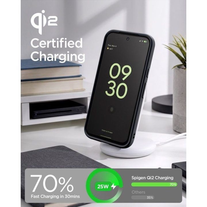Dėklas Spigen Nano Pop Mag MagSafe Google Pixel 11, juodas