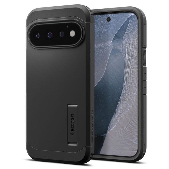 Dėklas Google Pixel 11 Pro, juodas Spigen Tough Armor Mag