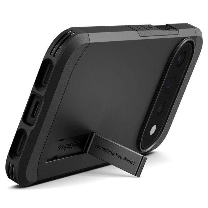 Dėklas Google Pixel 11 Pro, juodas Spigen Tough Armor Mag