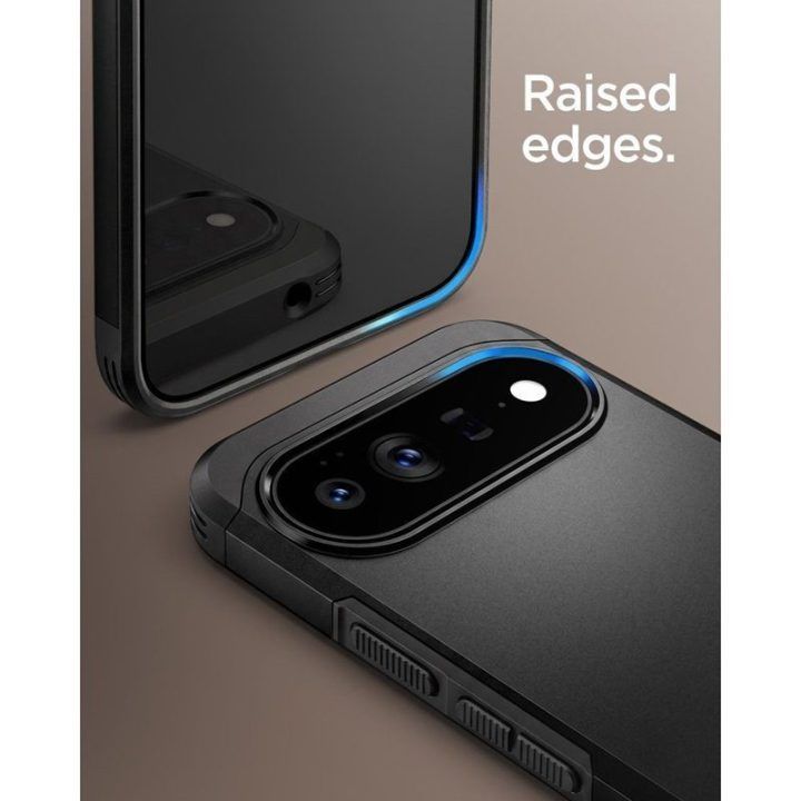 Dėklas Google Pixel 11 Pro, juodas Spigen Tough Armor Mag