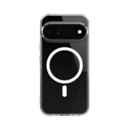 Permatomas „MagSafe“ dėklas Google Pixel 11, Crong Hybrid Clear Magnetic