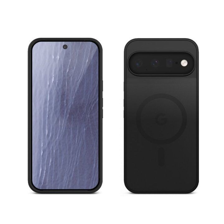 Dėklas Google Pixel 11, juodas Crong Hybrid Matte Magnetic