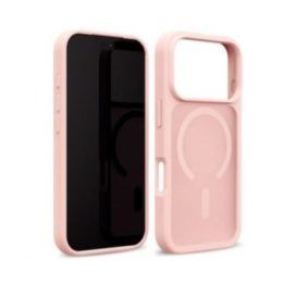 Rožinis dėklas Crong Hybrid Matte Magnetic iPhone 18 Pro / 17 Pro