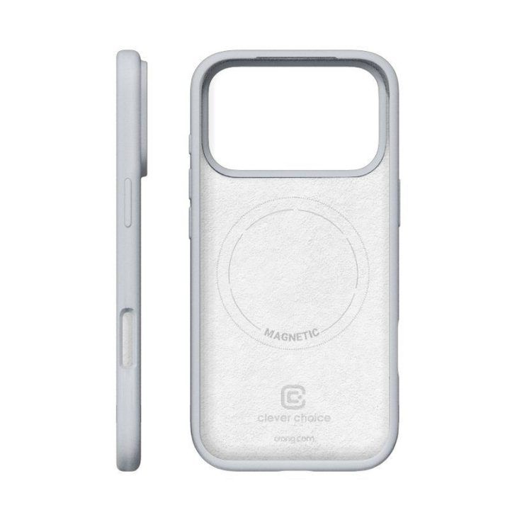 Pilkas MagSafe dėklas iPhone 18 Pro / 17 Pro