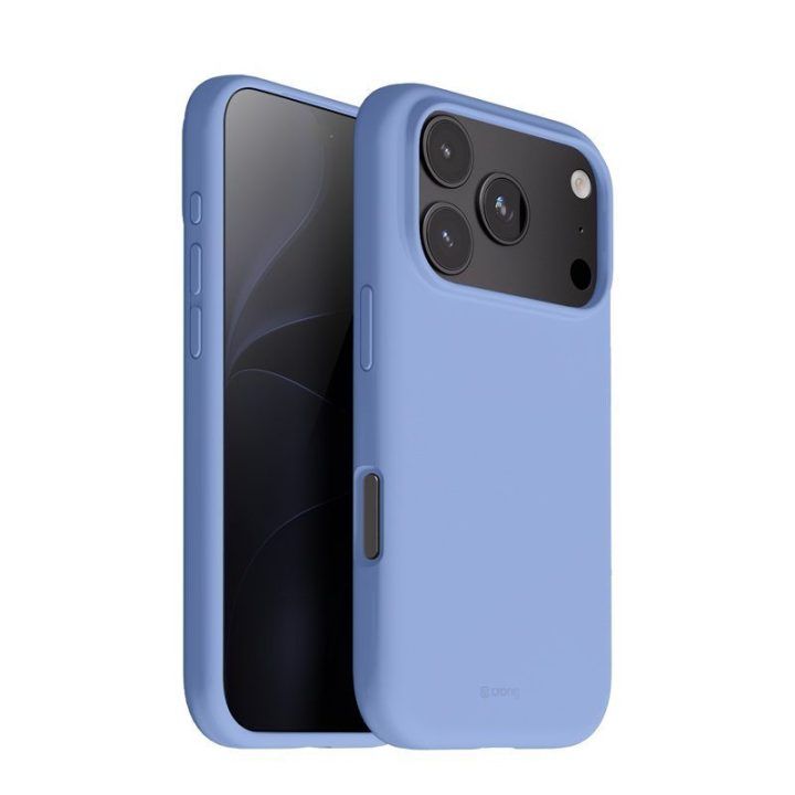 Crong Color Cover Magnetic mėlynas dėklas iPhone 18 Pro / 17 Pro