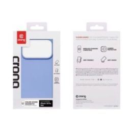 Mėlynas Crong Color Cover Magnetic dėklas iPhone 18 Pro Max / 17 Pro Max