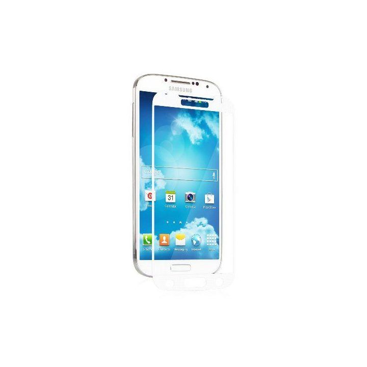 Moshi iVisor XT full face apsauginė plėvelė Samsung Galaxy S4 telefonui, balta