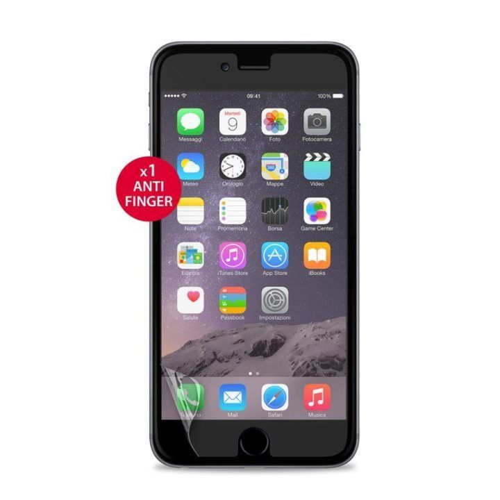 Puro anti-finger apsauginė plėvelė iPhone 6s Plus / iPhone 6 Plus ekranui
