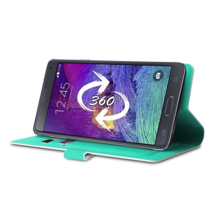 PURO Uniwallet Bi-Color universalus 360° pasukamas dėklas su kortelių lizdais, XXL dydis, baltas