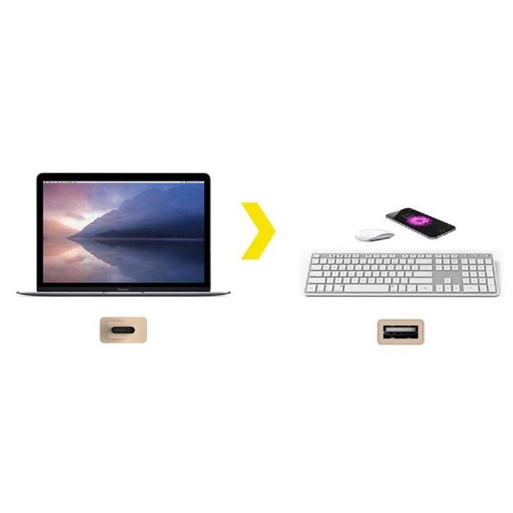 Kanex DuraBraid™ adapteris USB-C į USB 3.0 Type A, aliuminis, Space Grey