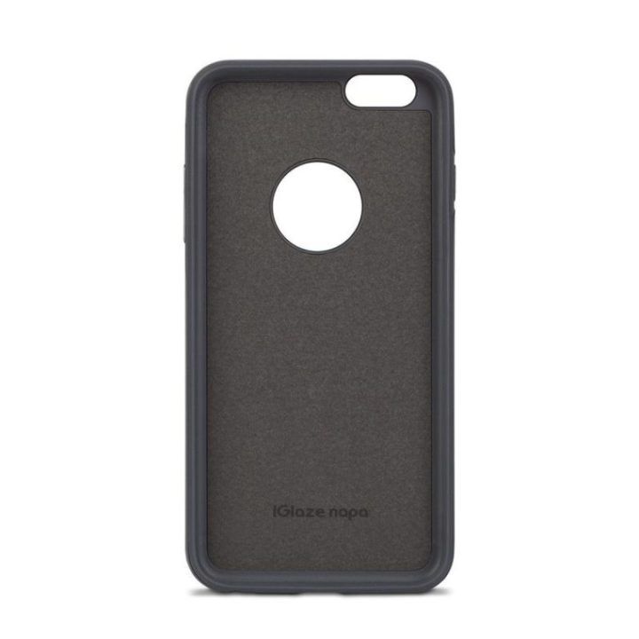 Moshi iGlaze Napa dėklas iPhone 6s Plus / iPhone 6 Plus telefonui, Midnight Blue
