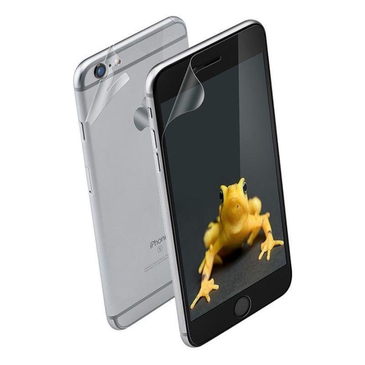 Wrapsol Ultra apsauginė plėvelė iPhone 6s Plus / iPhone 6 Plus telefonui, galinei daliai