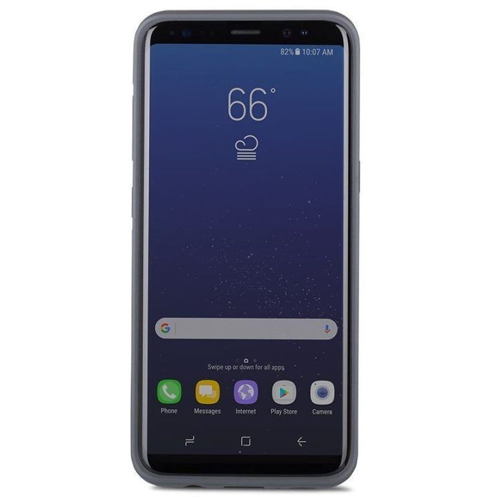 Dėklas Samsung Galaxy S8+ telefonui, juodas