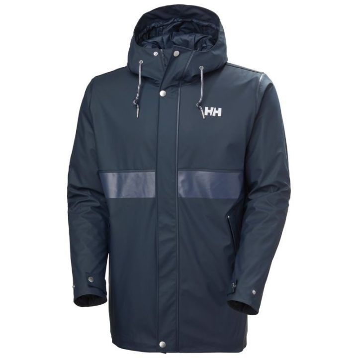 Vyriškas pašiltintas lietpaltis Helly Hansen Moss, tamsiai mėlynas