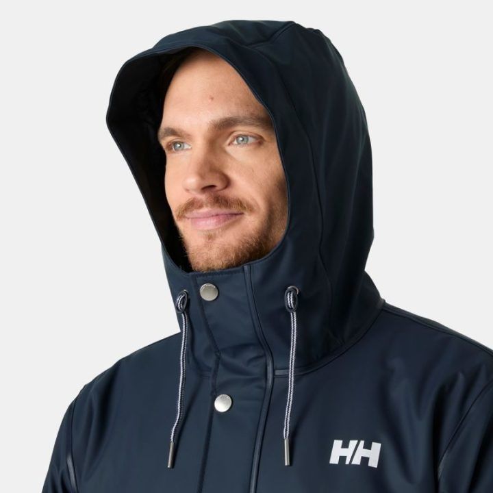 Vyriškas pašiltintas lietpaltis Helly Hansen Moss, tamsiai mėlynas