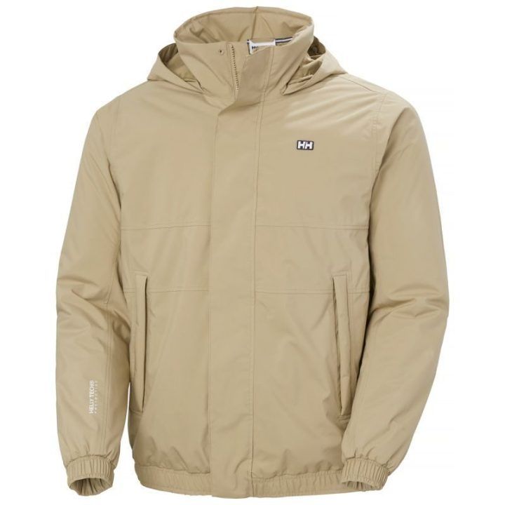 Vyriška neperšlampama striukė Helly Hansen Smogen Insulated Rain Jacket, smėlio spalvos