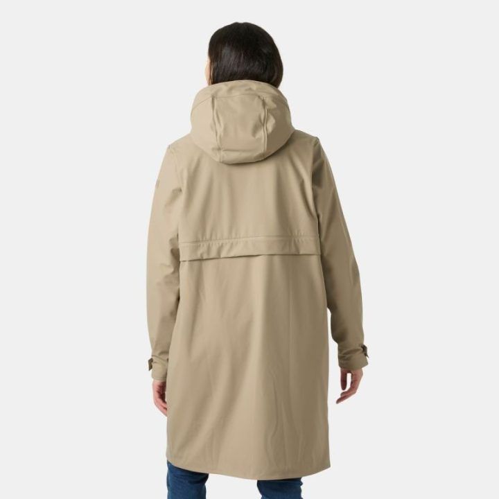 Moteriškas lietpaltis Helly Hansen Moss, smėlio spalvos