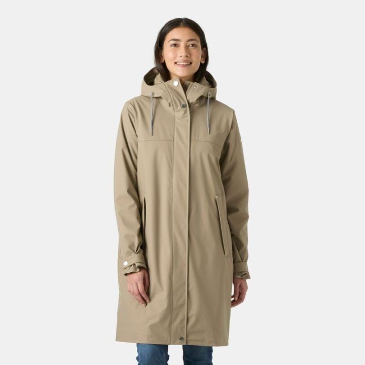 Moteriškas lietpaltis Helly Hansen Moss, smėlio spalvos