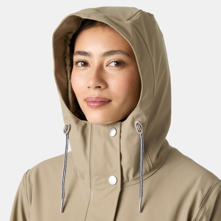 Moteriškas lietpaltis Helly Hansen Moss, smėlio spalvos