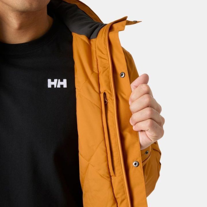 Vyriška pašiltinta striukė Helly Hansen Dublin, oranžinė