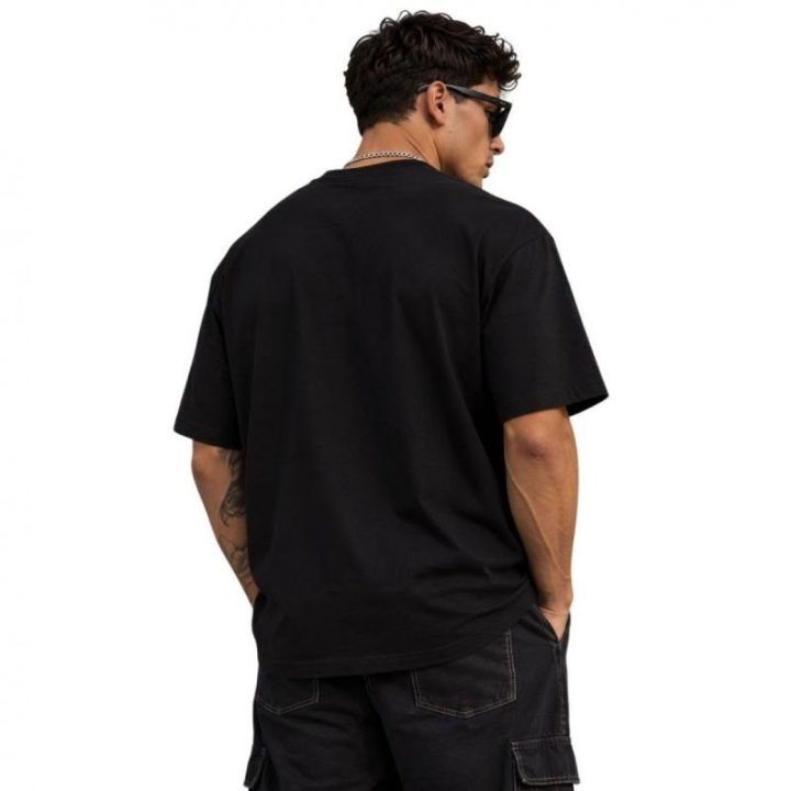 Vyriški marškinėliai Karl Kani Signature Tee, juodi