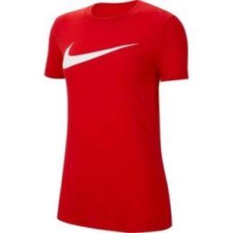Moteriški marškinėliai Nike Dri-FIT Park 20, raudoni