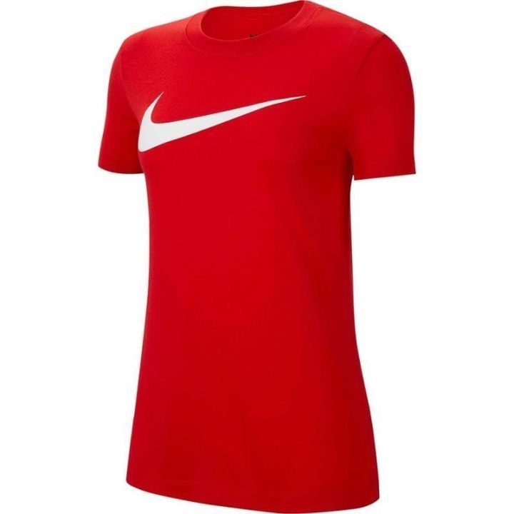 Moteriški marškinėliai Nike Dri-FIT Park 20, raudoni