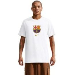 Vyriški marškinėliai Nike FC Barcelona, balti