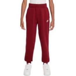 Vaikiškos Nike Sportswear Club Fleece kelnės, raudonos