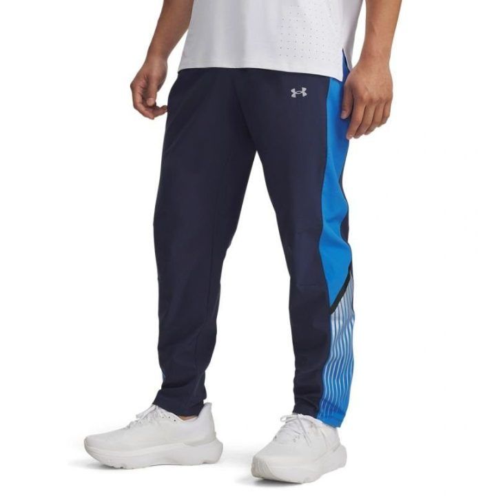 Vyriškos kelnės Under Armour Velociti Storm, tamsiai mėlynos