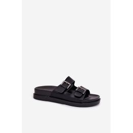 Juodos platforminės basutės Step in style