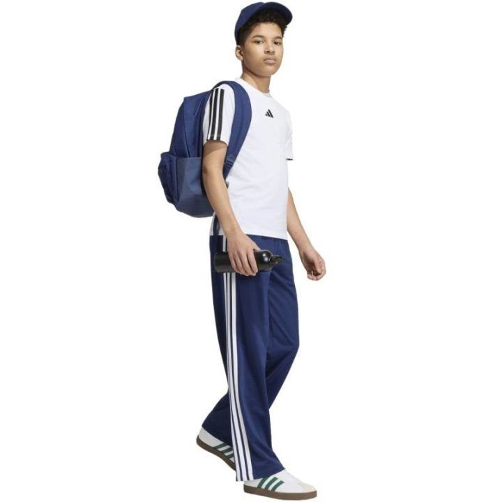 Vaikiškos sportinės kelnės adidas Essentials Cimacool, tamsiai mėlynos